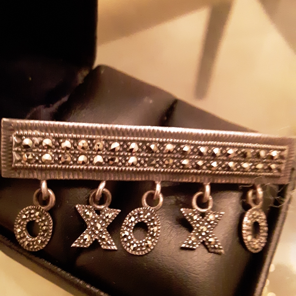 Silver pin